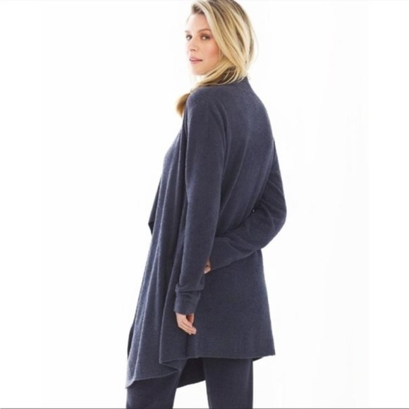 Barefoot Dreams ~Cozychic Lite Knit Island Wrap Cardigan - Picture 3 of 13